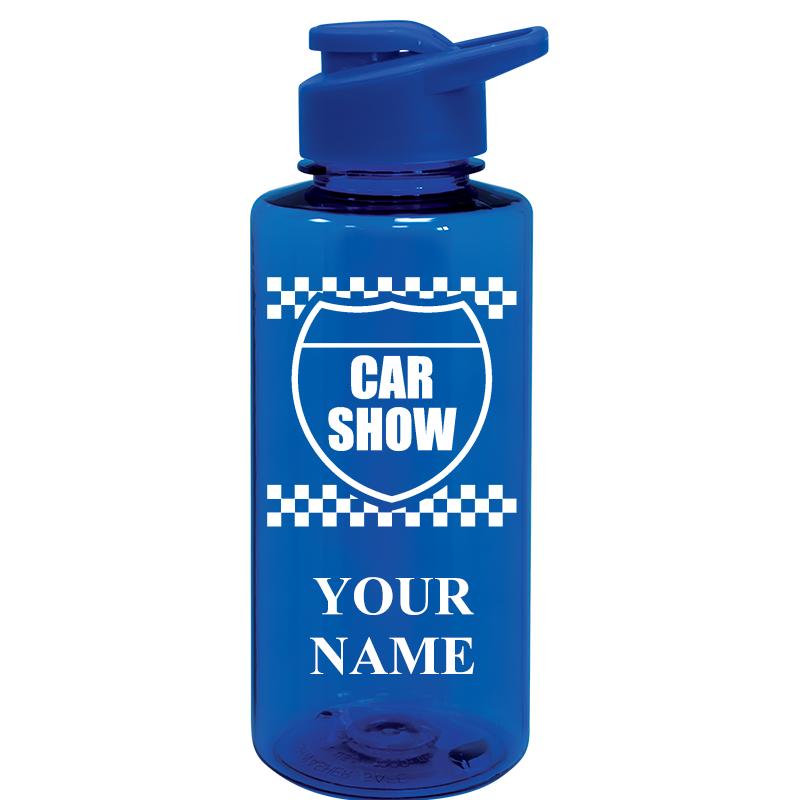 WATER BOTTLE 36OZ BLUE