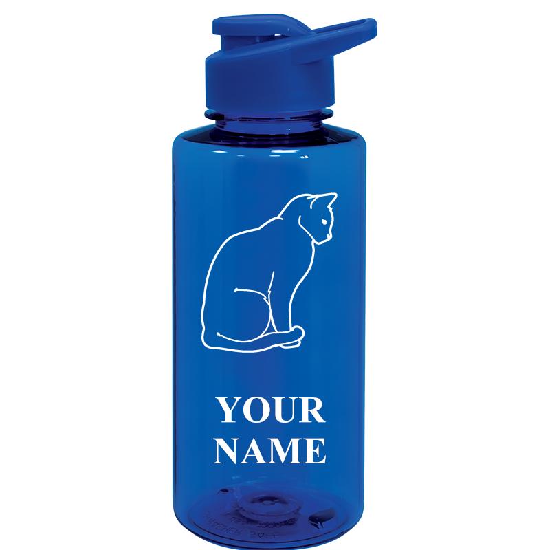 WATER BOTTLE 36OZ BLUE