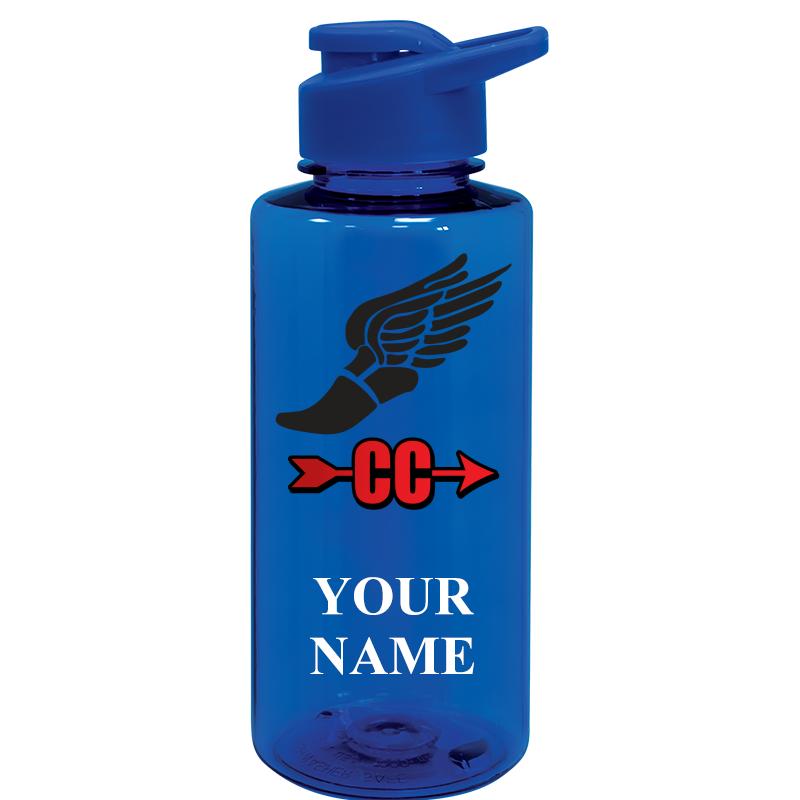 WATER BOTTLE 36OZ BLUE