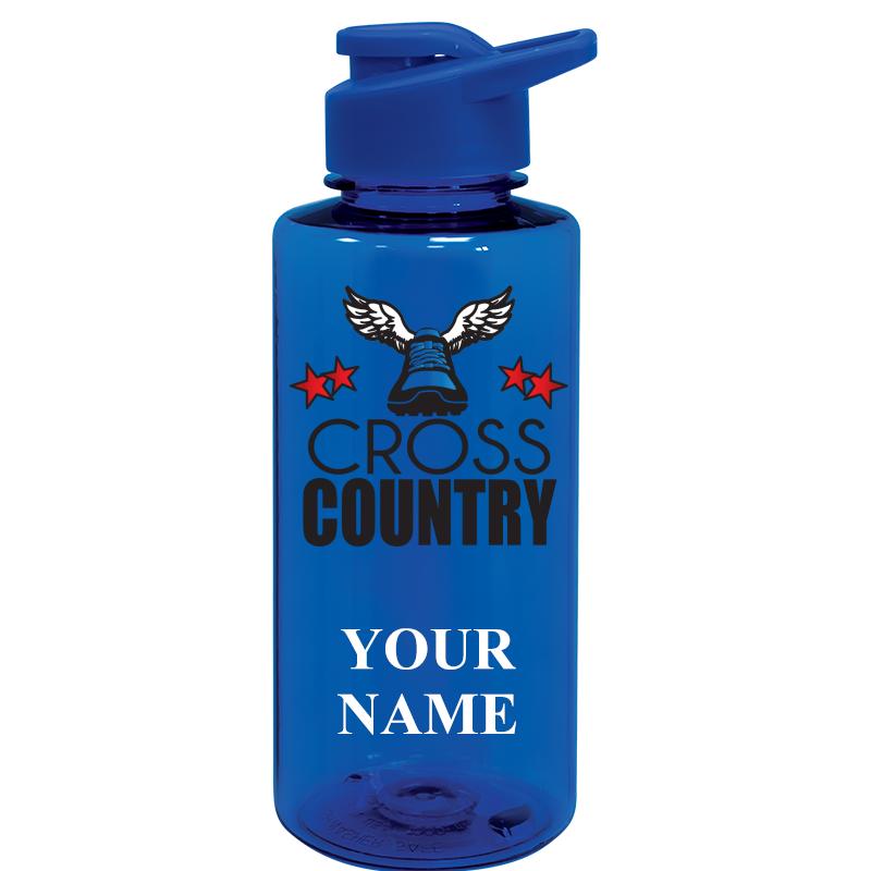 WATER BOTTLE 36OZ BLUE