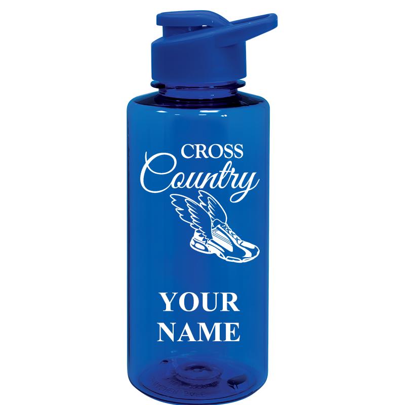 WATER BOTTLE 36OZ BLUE