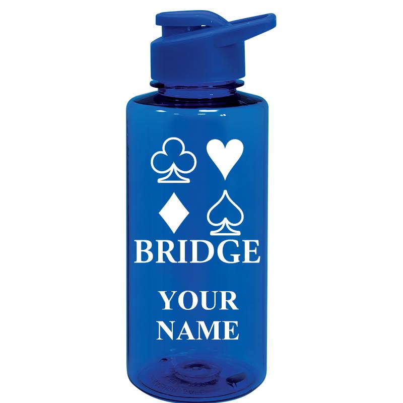 WATER BOTTLE 36OZ BLUE