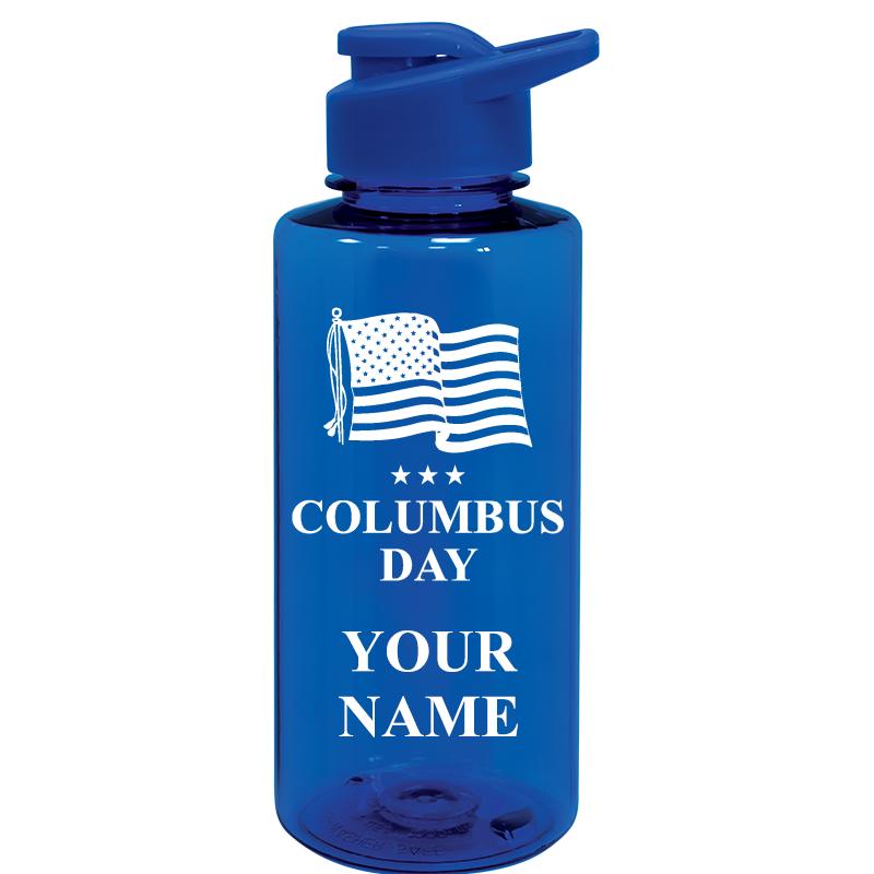 WATER BOTTLE 36OZ BLUE