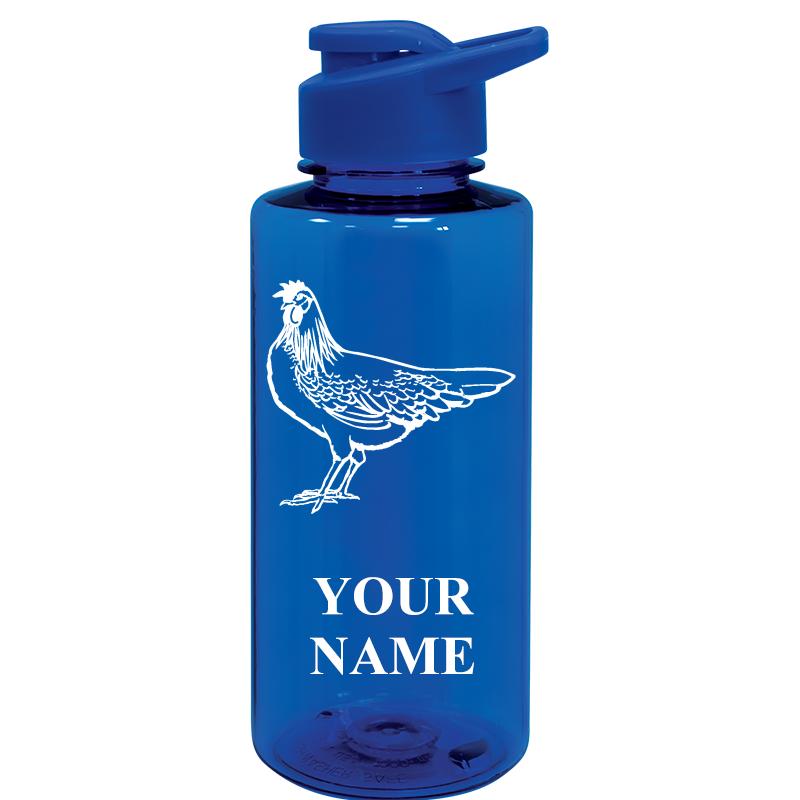 WATER BOTTLE 36OZ BLUE