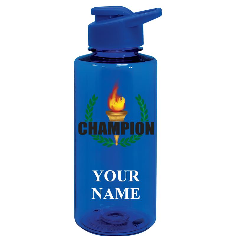 WATER BOTTLE 36OZ BLUE