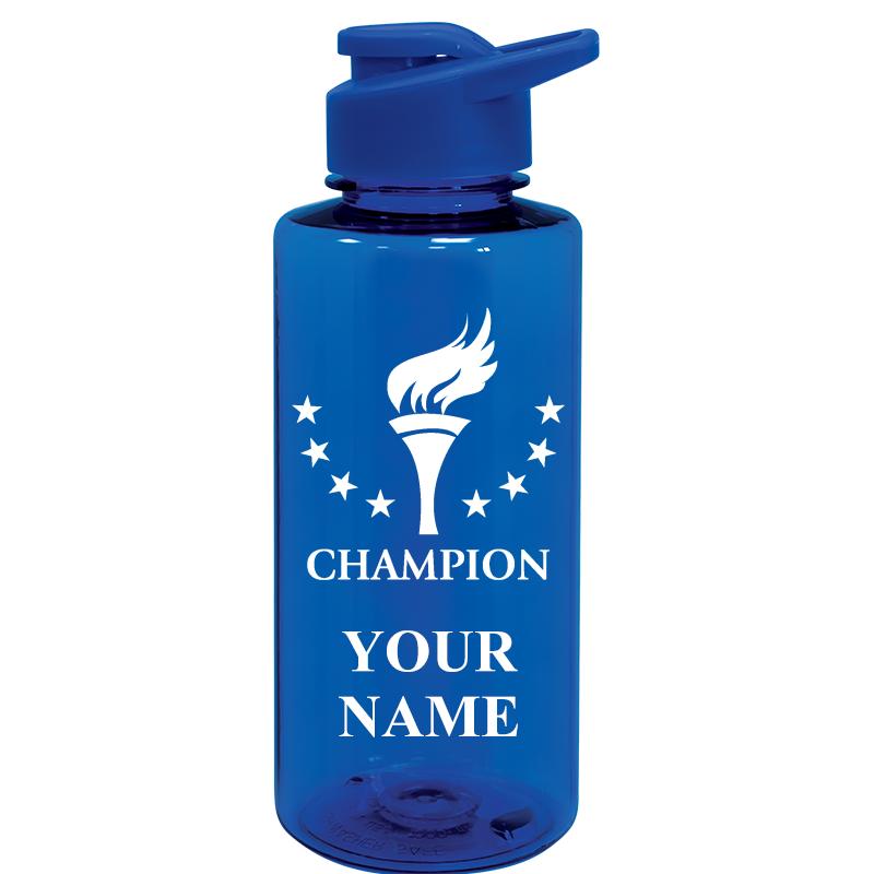 WATER BOTTLE 36OZ BLUE