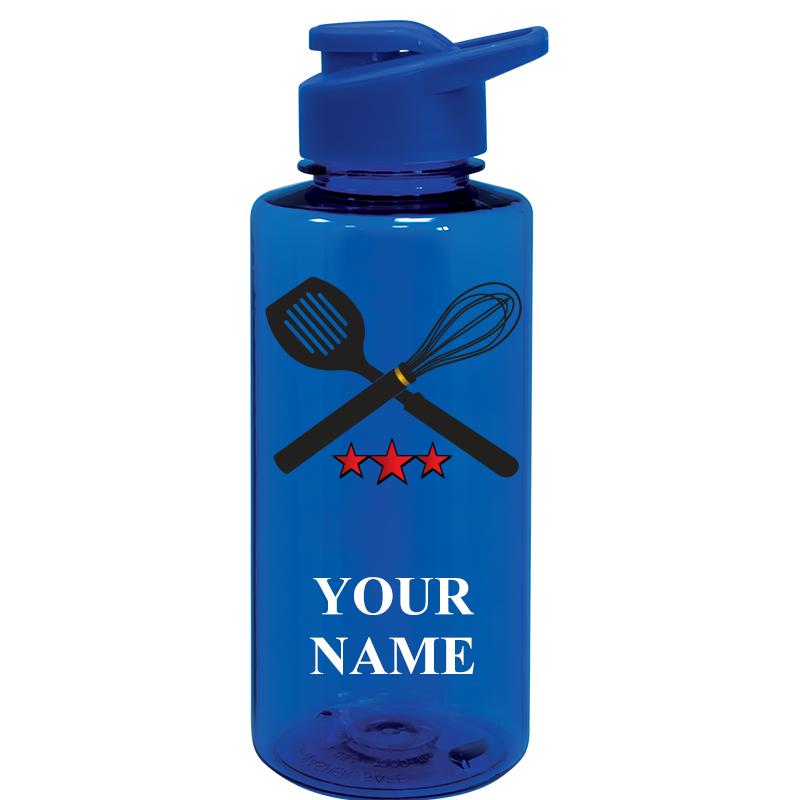 WATER BOTTLE 36OZ BLUE