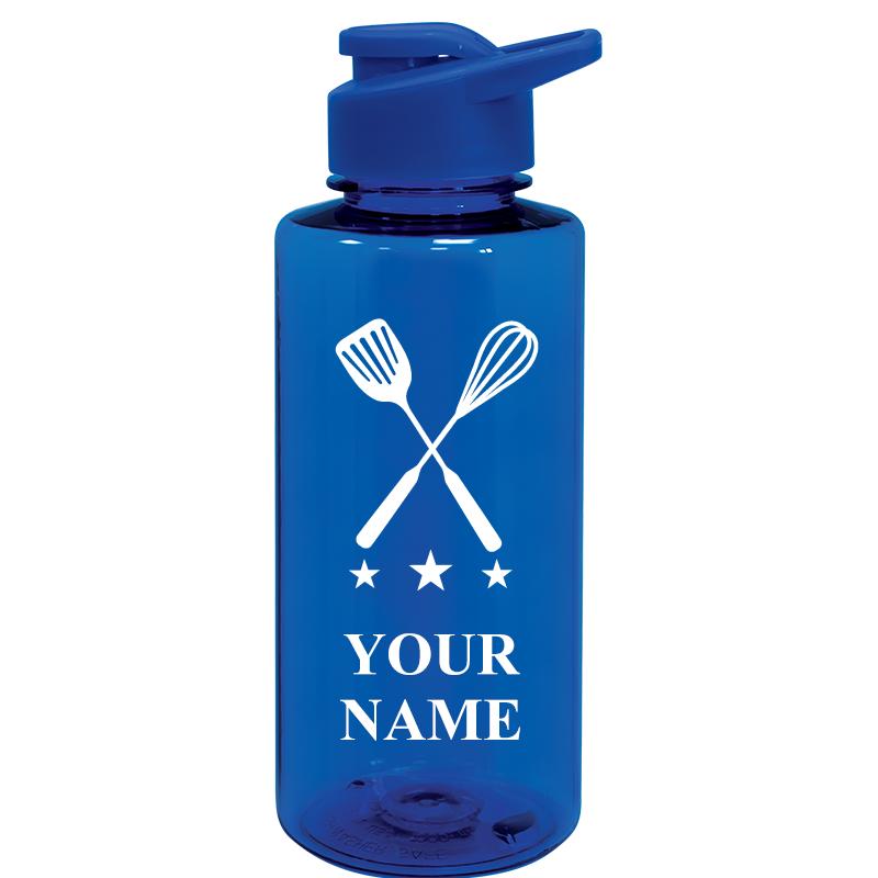 WATER BOTTLE 36OZ BLUE