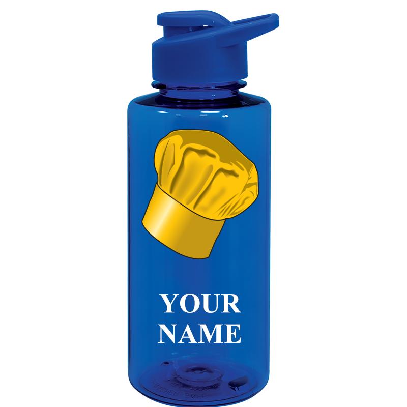 WATER BOTTLE 36OZ BLUE