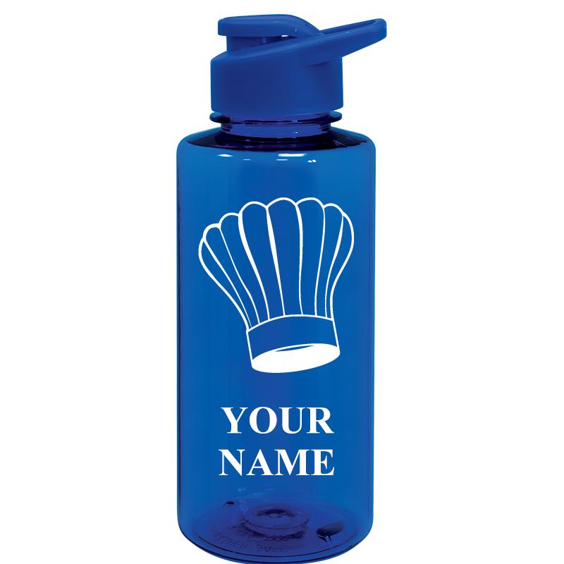 WATER BOTTLE 36OZ BLUE
