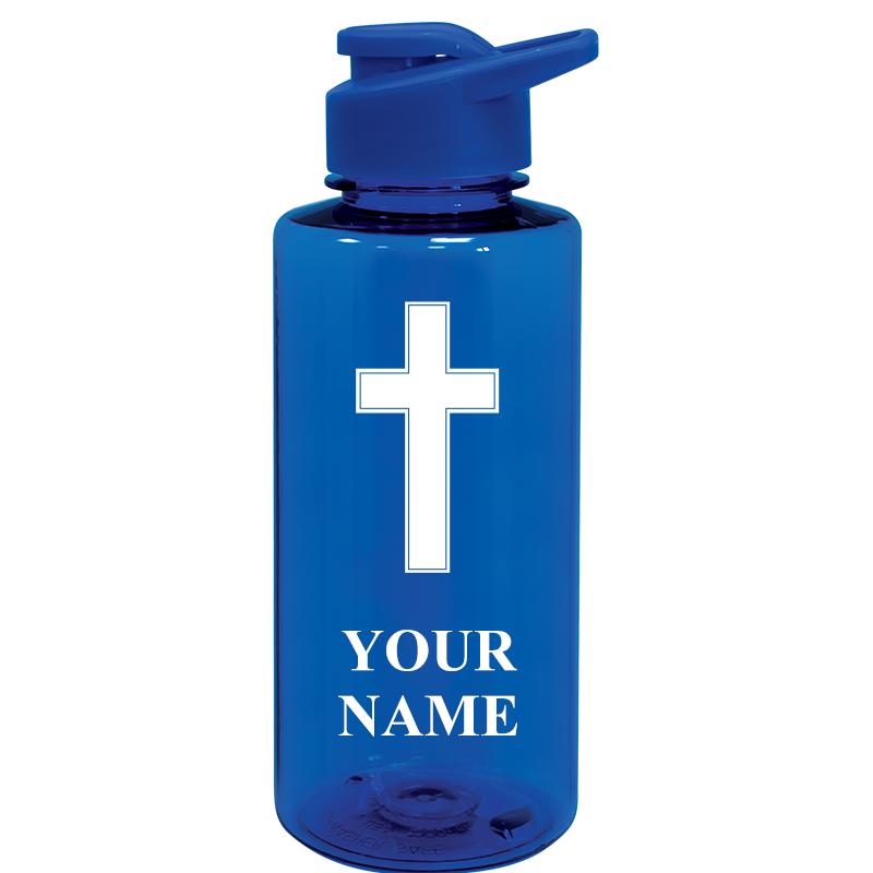 WATER BOTTLE 36OZ BLUE
