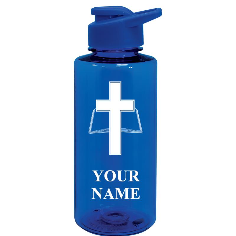 WATER BOTTLE 36OZ BLUE