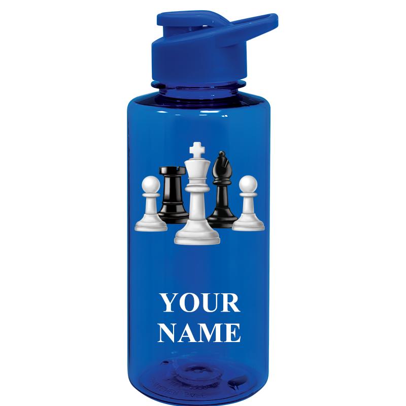 WATER BOTTLE 36OZ BLUE