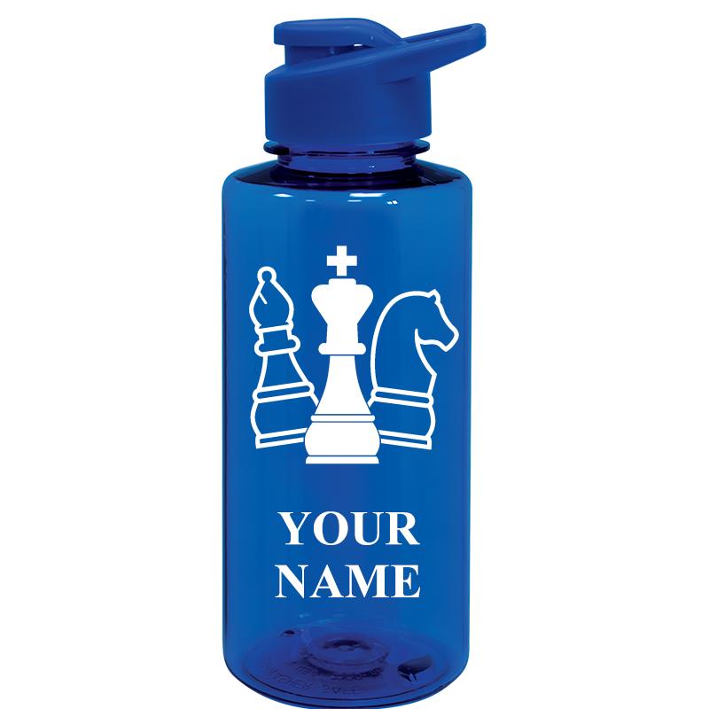 WATER BOTTLE 36OZ BLUE