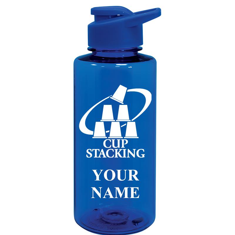 WATER BOTTLE 36OZ BLUE