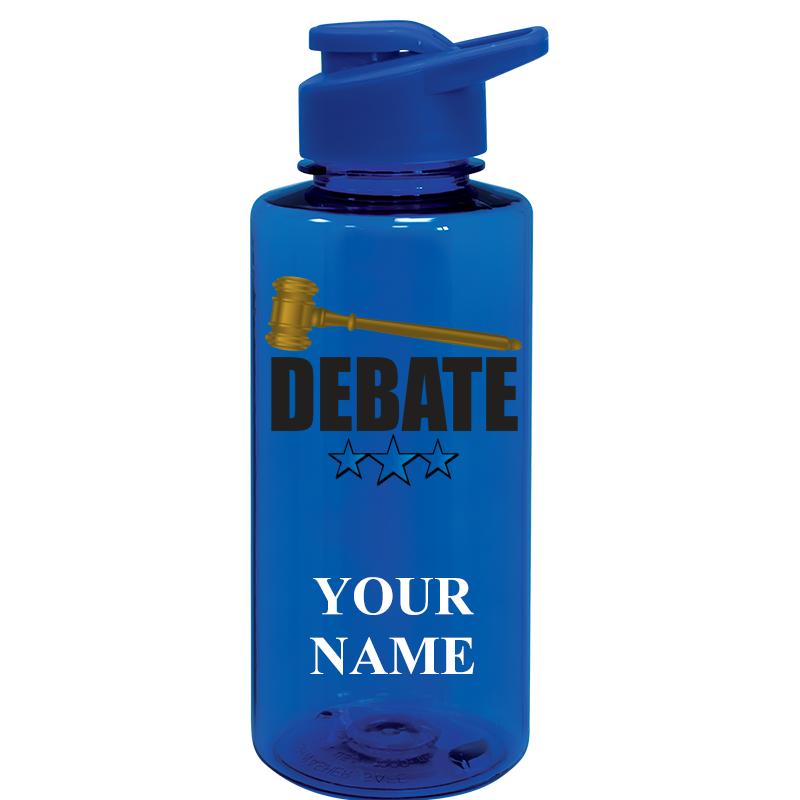 WATER BOTTLE 36OZ BLUE