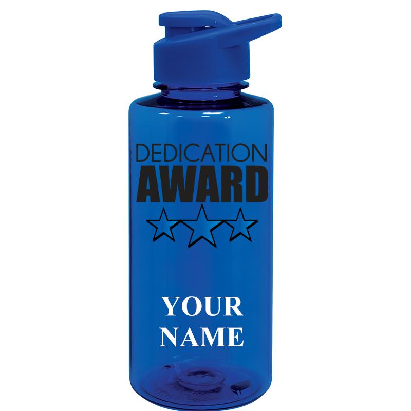 WATER BOTTLE 36OZ BLUE