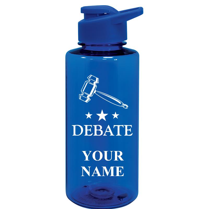 WATER BOTTLE 36OZ BLUE