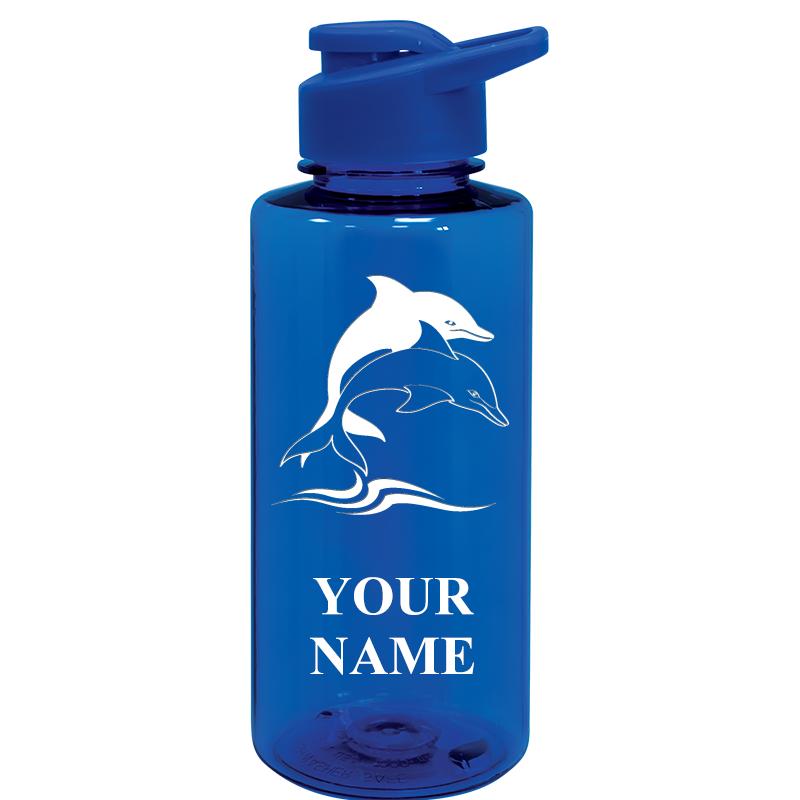 WATER BOTTLE 36OZ BLUE