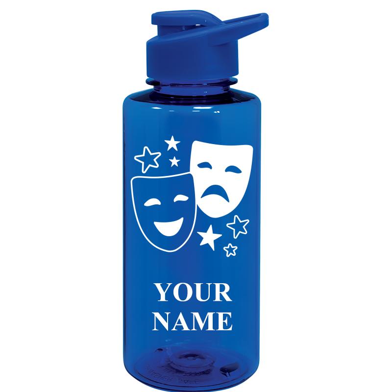 WATER BOTTLE 36OZ BLUE
