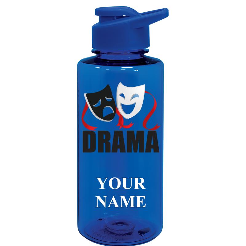 WATER BOTTLE 36OZ BLUE