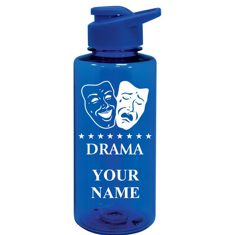 WATER BOTTLE 36OZ BLUE