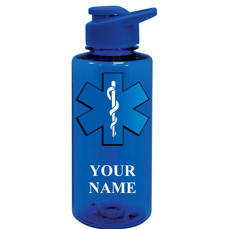 WATER BOTTLE 36OZ BLUE