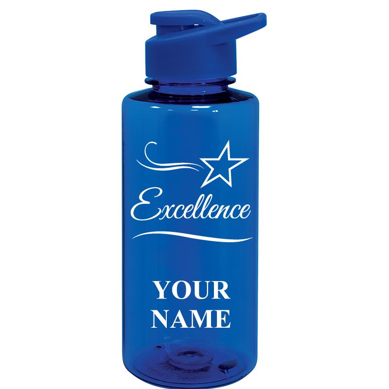 WATER BOTTLE 36OZ BLUE