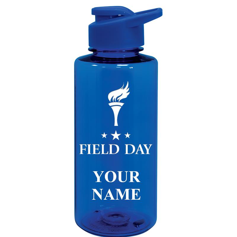 WATER BOTTLE 36OZ BLUE