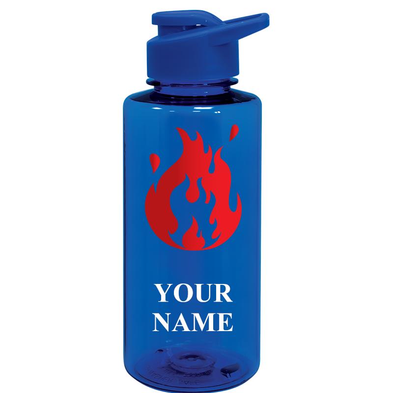 WATER BOTTLE 36OZ BLUE