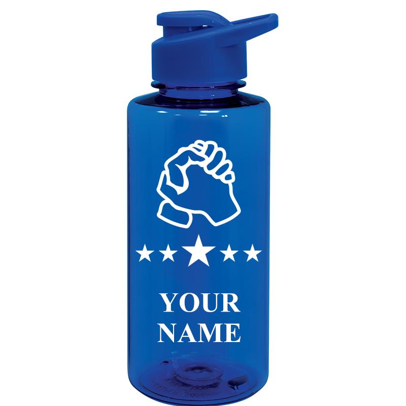 WATER BOTTLE 36OZ BLUE