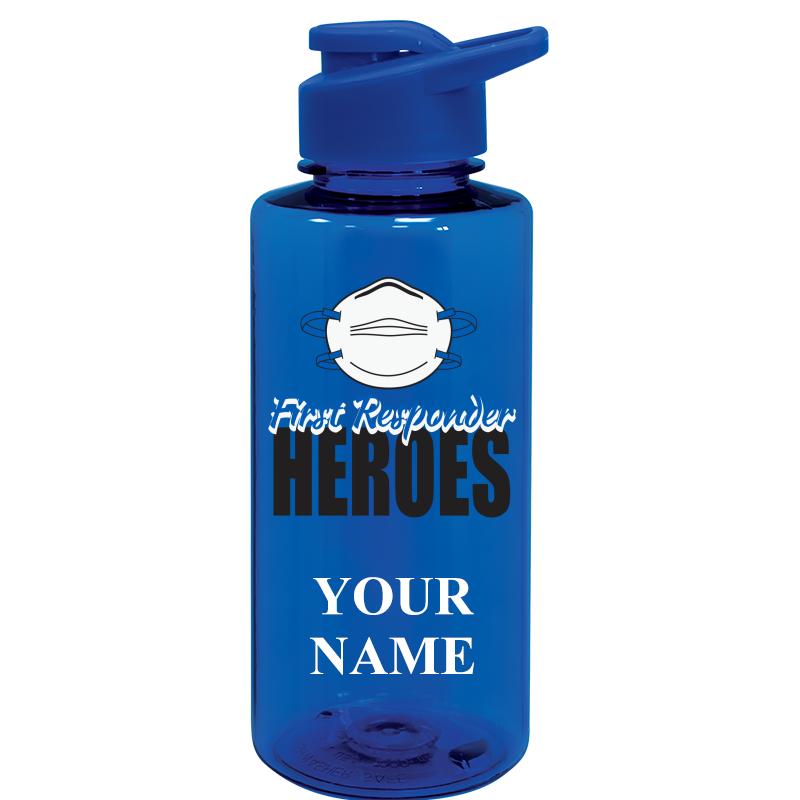 WATER BOTTLE 36OZ BLUE