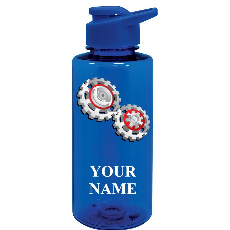 WATER BOTTLE 36OZ BLUE