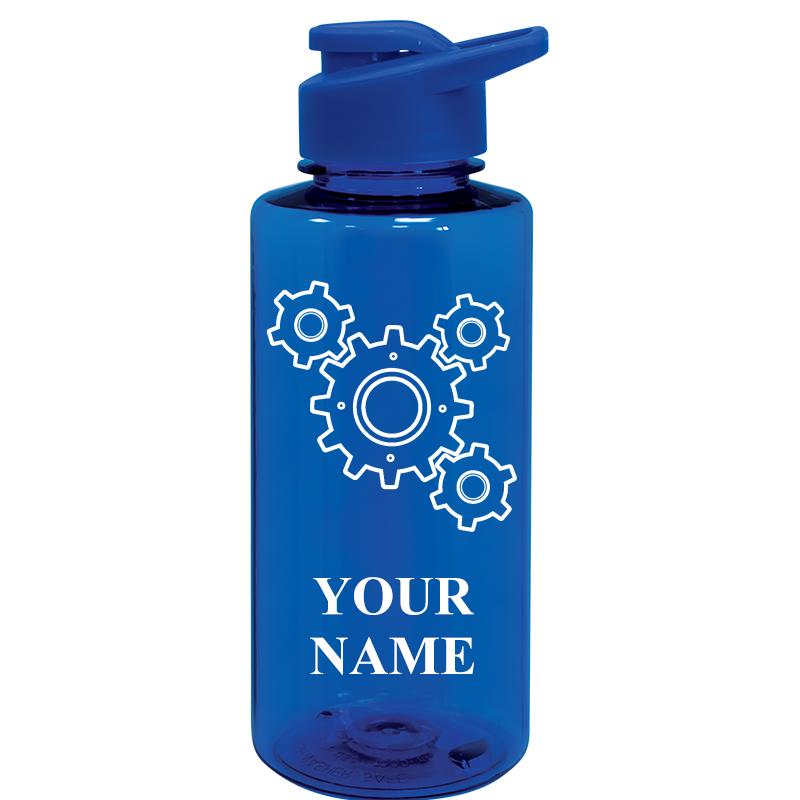 WATER BOTTLE 36OZ BLUE