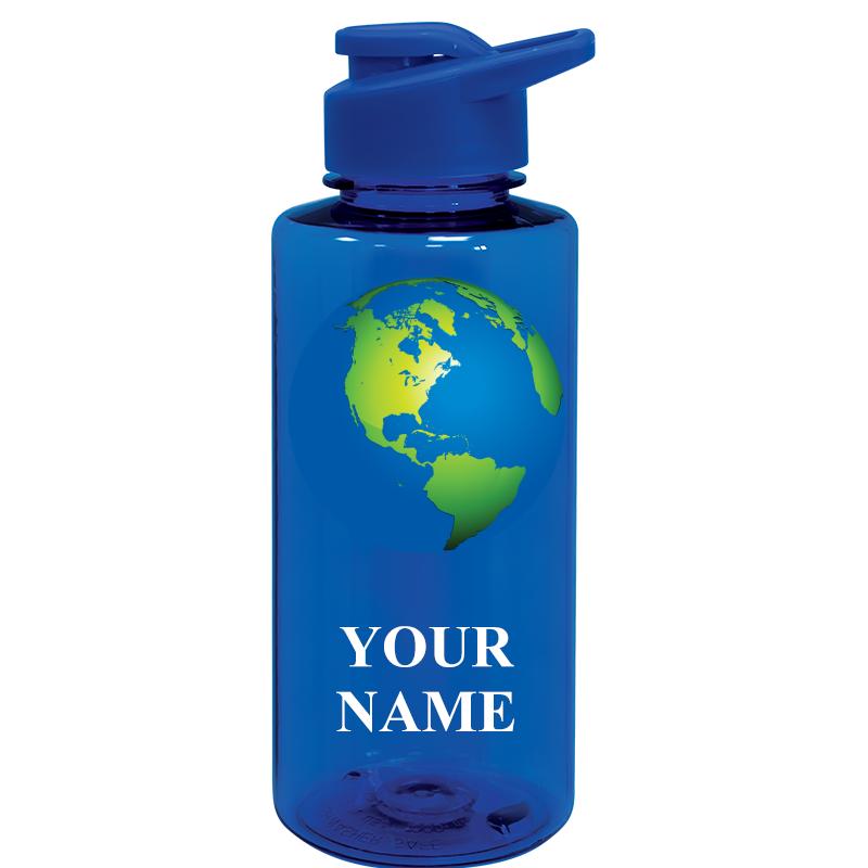 WATER BOTTLE 36OZ BLUE