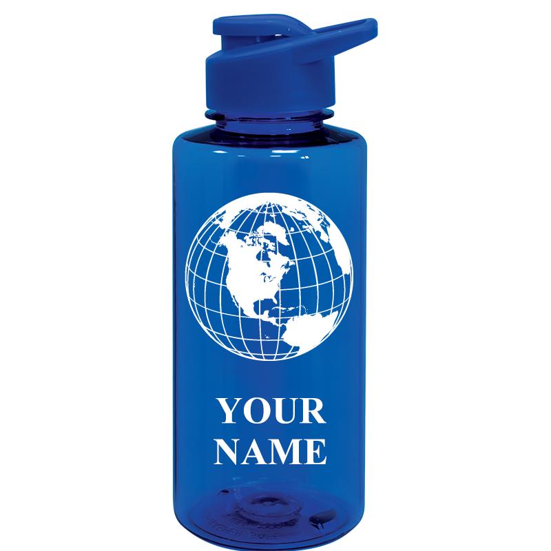 WATER BOTTLE 36OZ BLUE