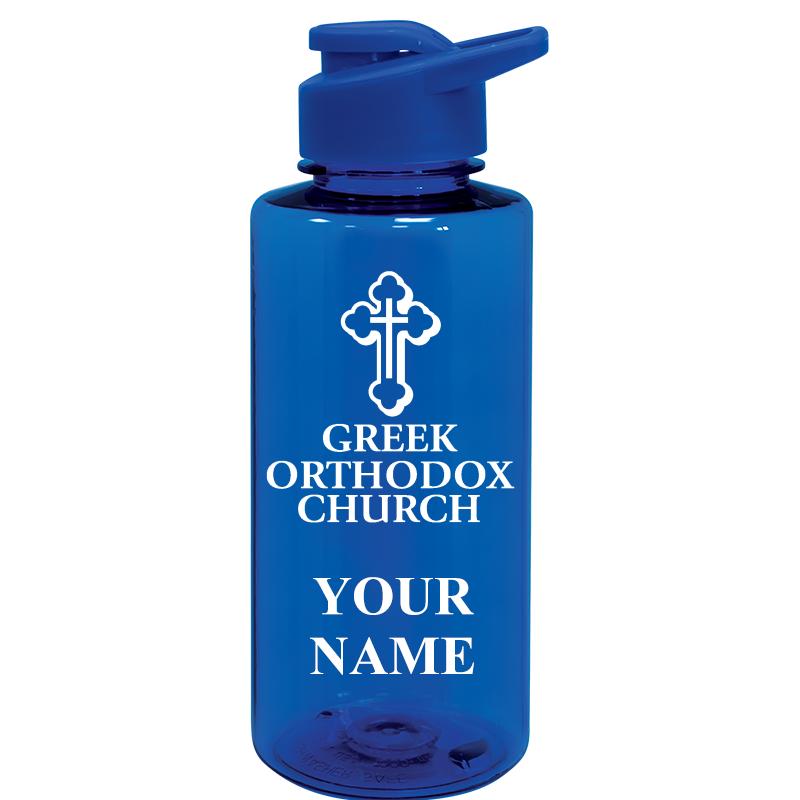 WATER BOTTLE 36OZ BLUE