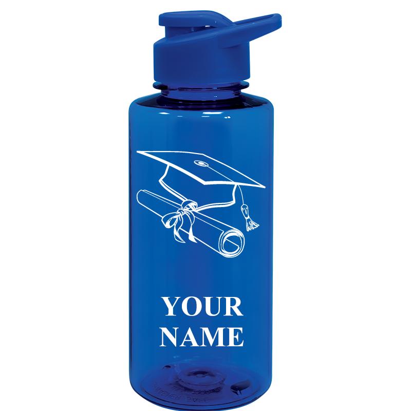 WATER BOTTLE 36OZ BLUE