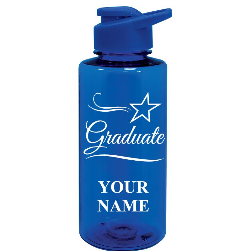 WATER BOTTLE 36OZ BLUE