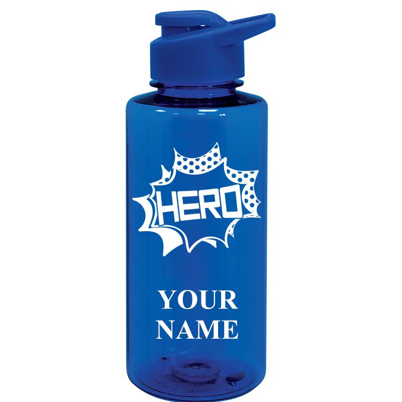 WATER BOTTLE 36OZ BLUE