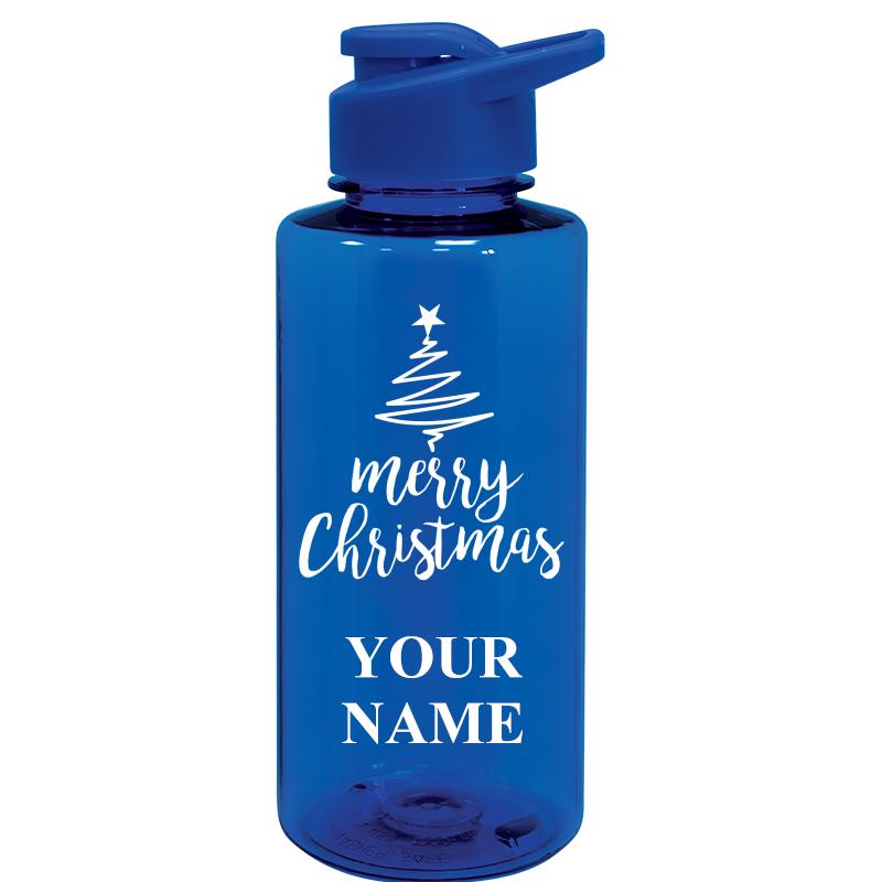 WATER BOTTLE 36OZ BLUE