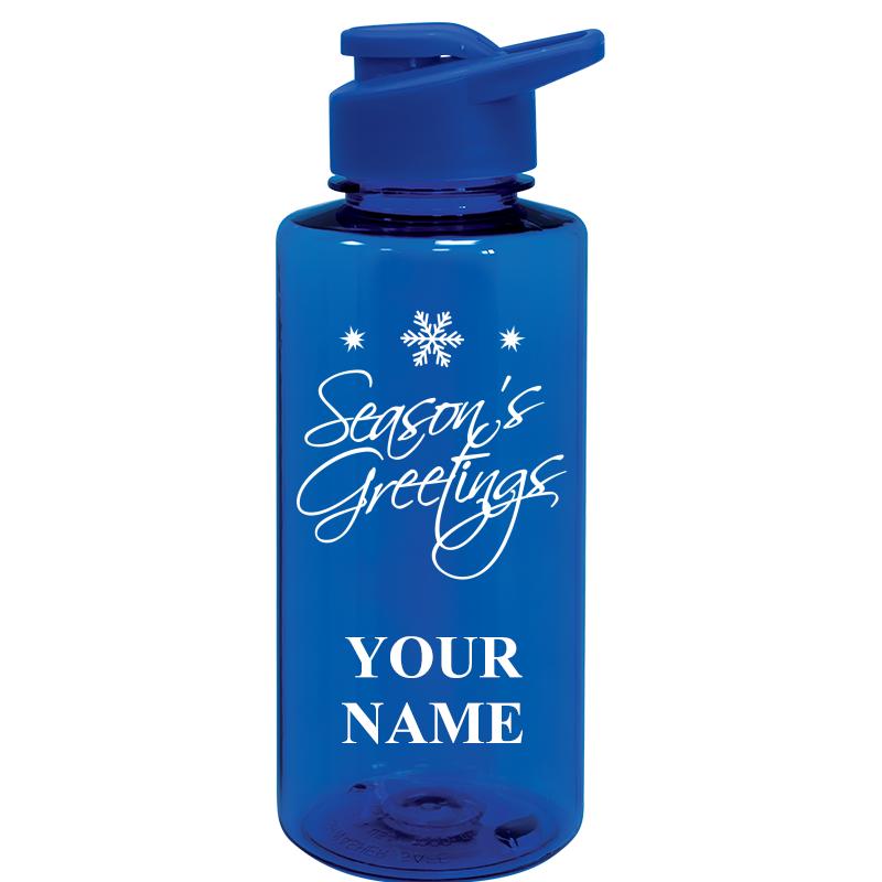WATER BOTTLE 36OZ BLUE