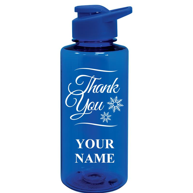 WATER BOTTLE 36OZ BLUE