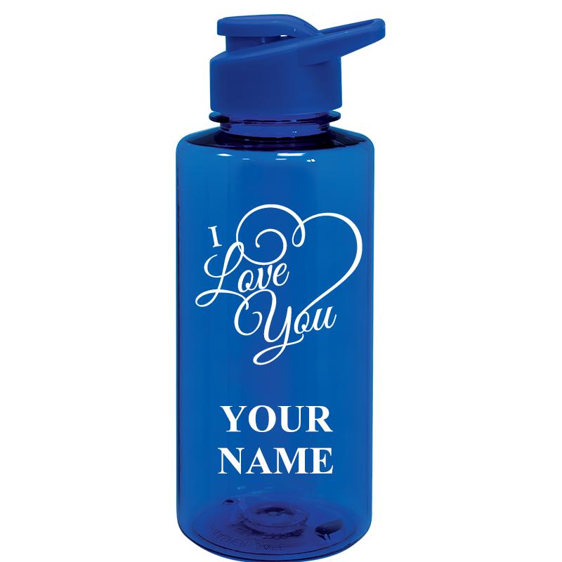 WATER BOTTLE 36OZ BLUE