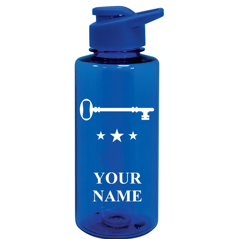 WATER BOTTLE 36OZ BLUE