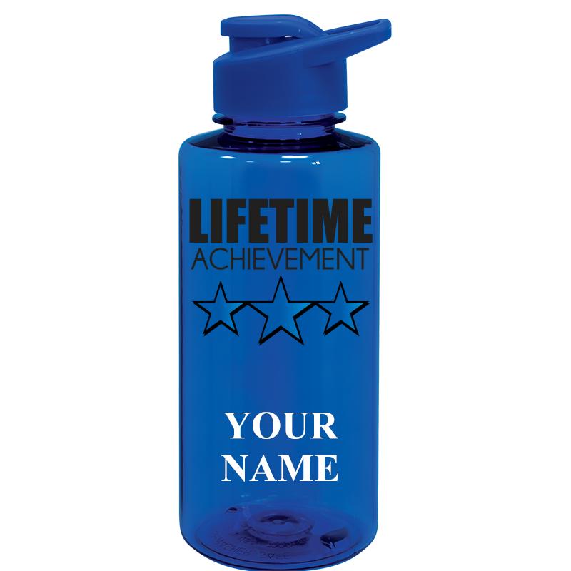 WATER BOTTLE 36OZ BLUE