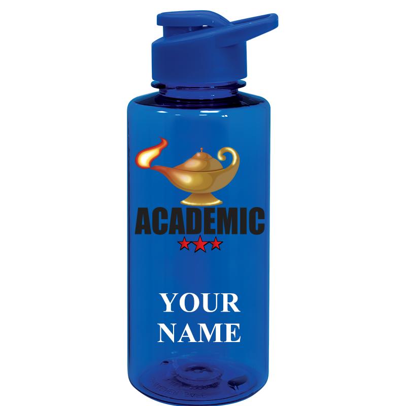 WATER BOTTLE 36OZ BLUE