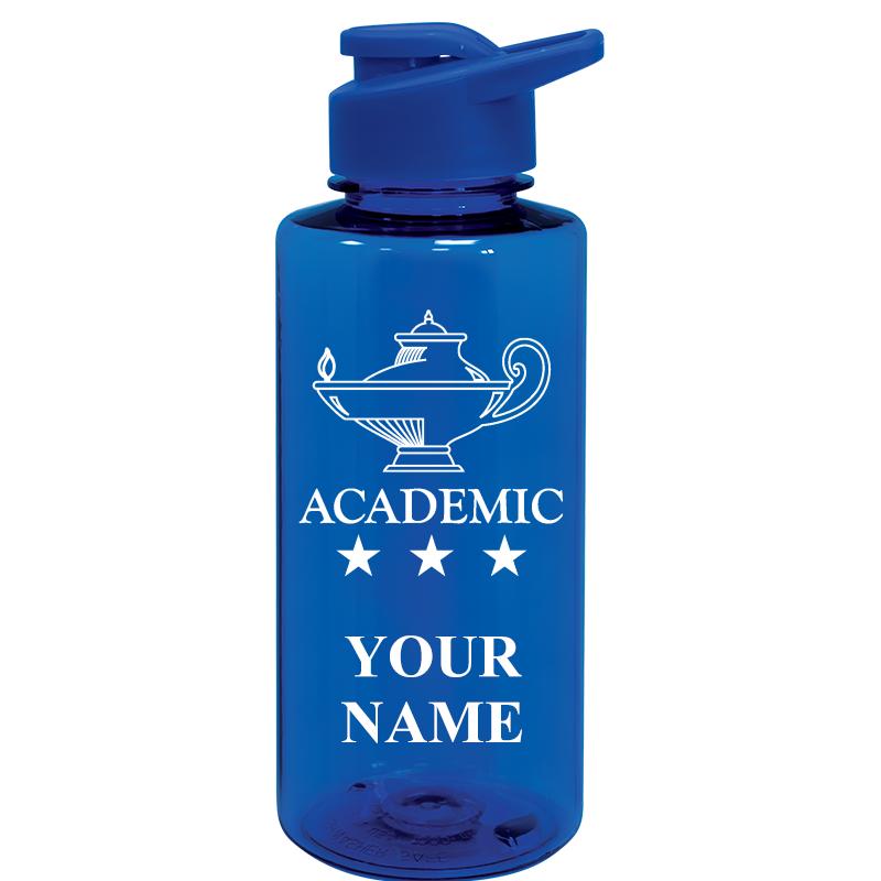 WATER BOTTLE 36OZ BLUE