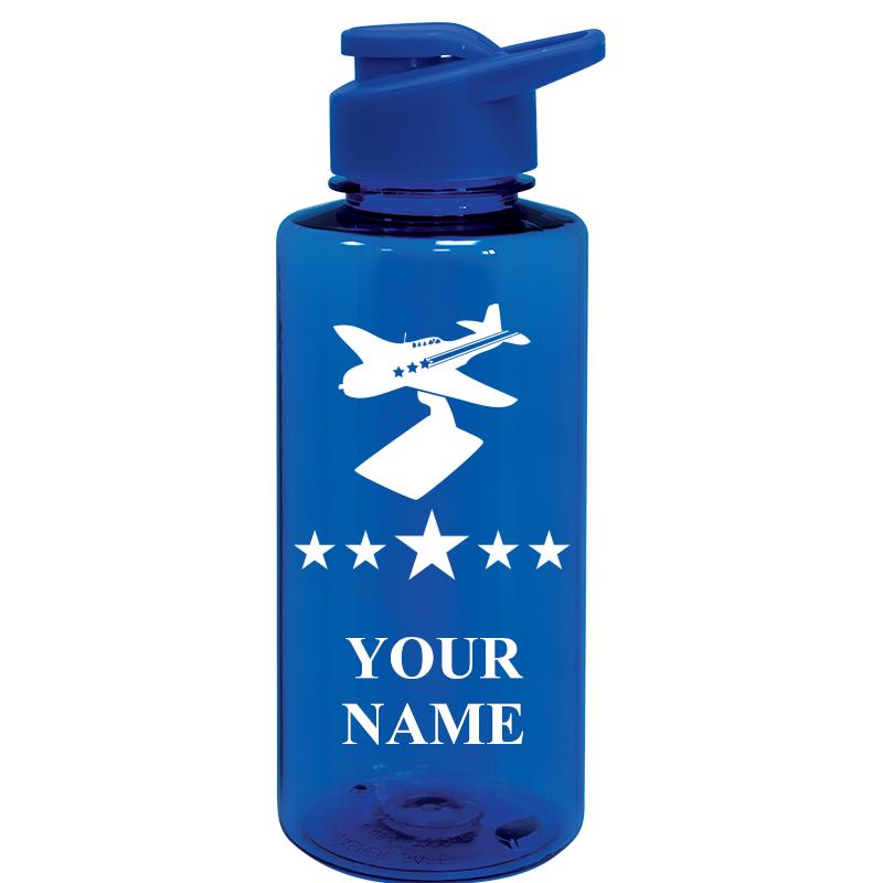 WATER BOTTLE 36OZ BLUE