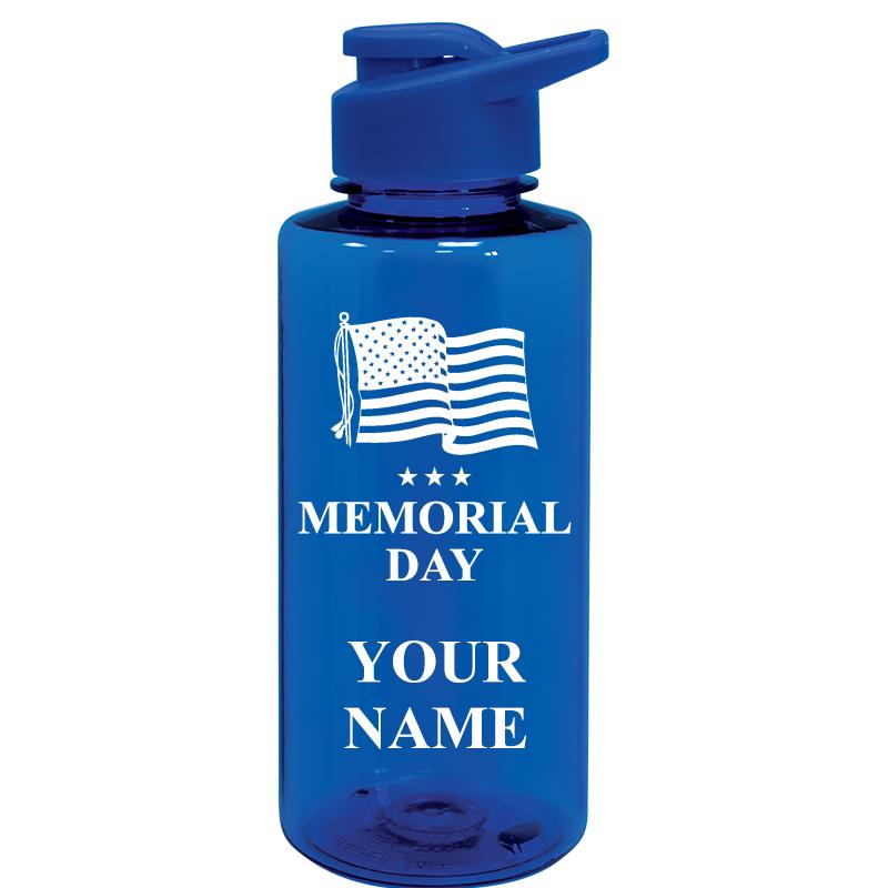 WATER BOTTLE 36OZ BLUE